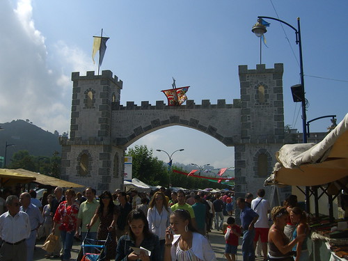 Stone gates