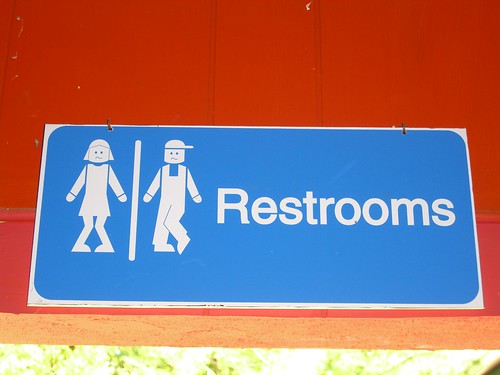 Funny Restroom Sign