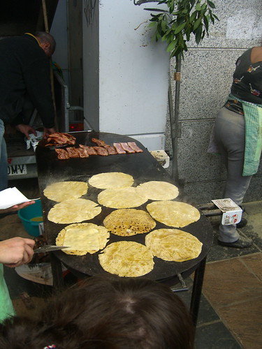 Bread and bacon