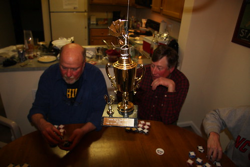 Hanging Poker Trophy