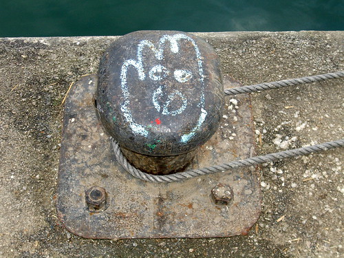 Wilson, the friendly bollard