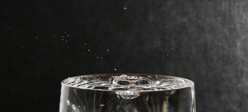 Water Drop Hits Water