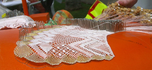 Bobbin Lace Fan