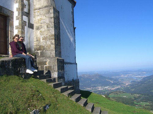 Betsy and Paul at mountain church