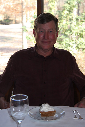 Paul with his pumpkin pie