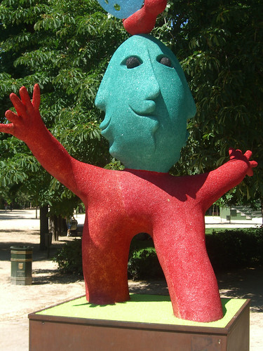 Bizarre Monster Art in Madrid