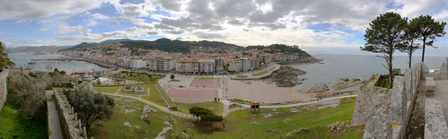 Baiona from Montereal Castle