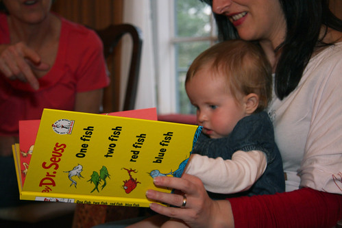 Nora opening birthday presents