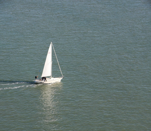 Sailboat in San Francisco Bay