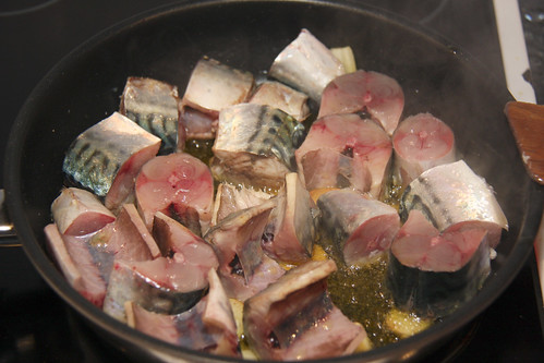 Frying Mackerel