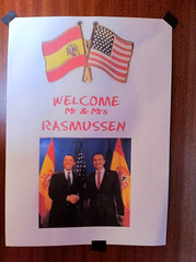 Welcome Mr. and Mrs. Rasmussen