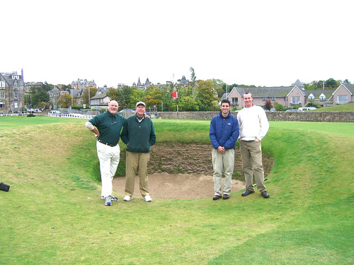 Foursome and the Road Hole Bunker