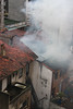 Fire in Colindres - Incendio en Colindres