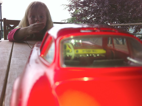 Nora and the Red Car