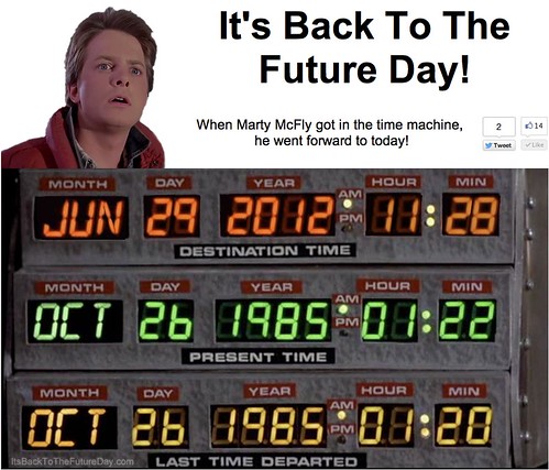 It's Back To The Future Day