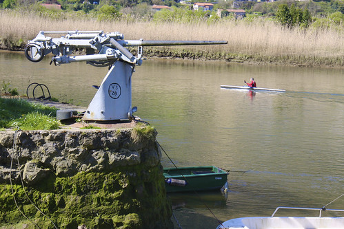 Gun and Kayaker