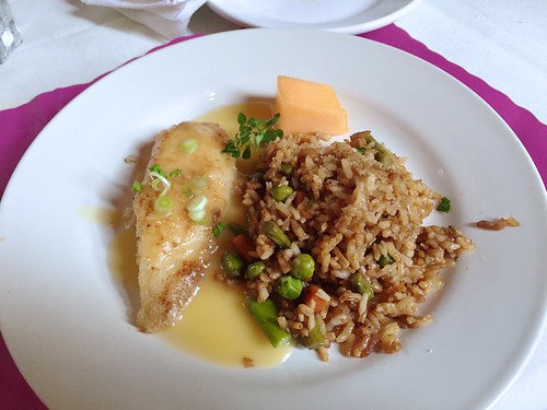 King Street Café - Tilapia with Apricot Sauce